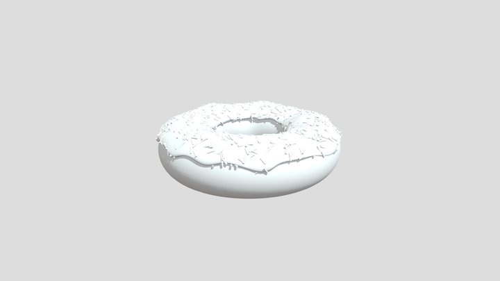 Donut 3D Model 3D Model