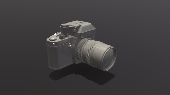 Nikon-F 3D Model
