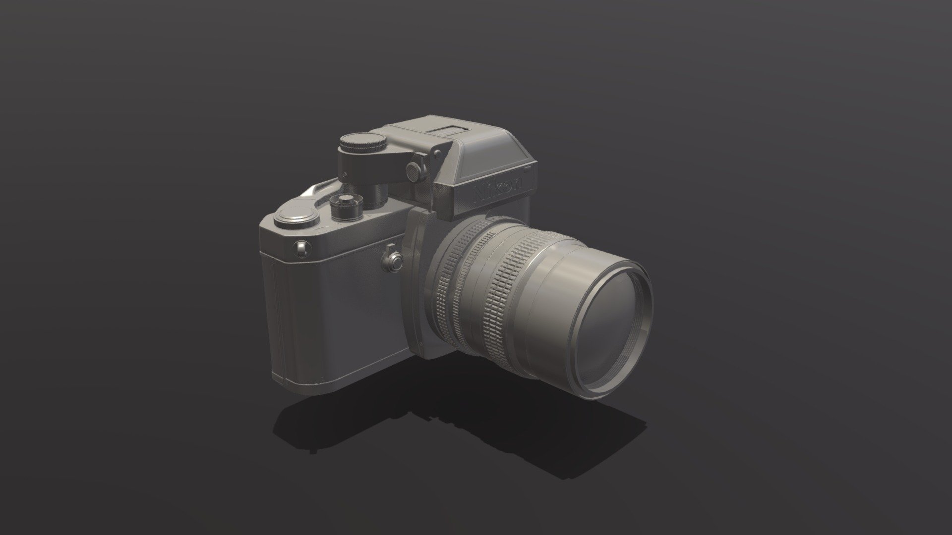 Nikon-F — Sketchfab embed 3D viewer