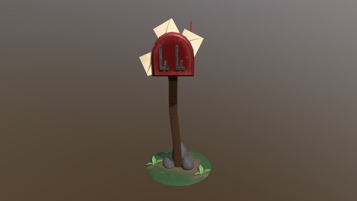 Letterbox model (University Assignment) 3D Model