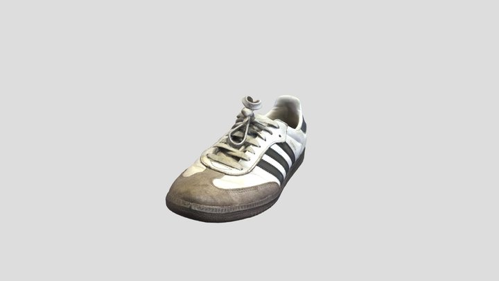 Adidas Samba Ismael Adoi Ouro Akondo 3D Model