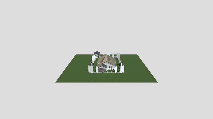 Wasik Farm House 3D Model