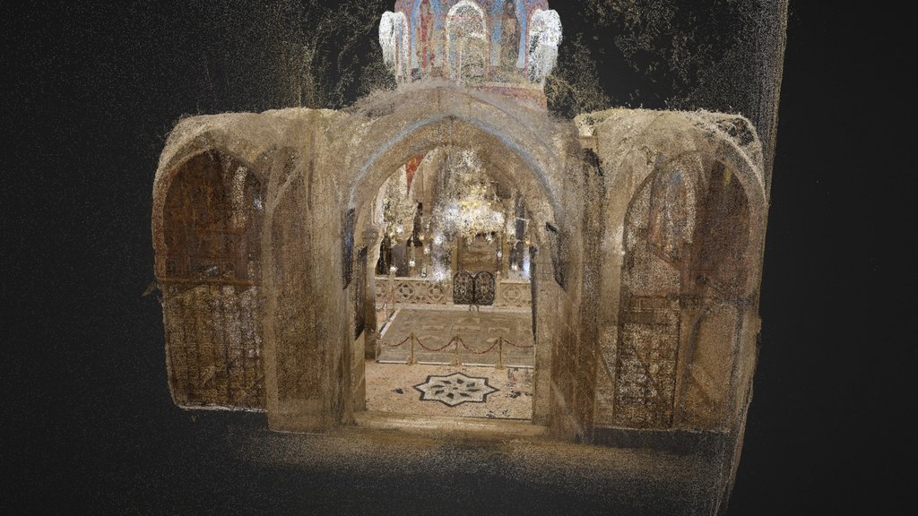 Chapel of Saint Helena Point Cloud, Jerusalem, 3D model