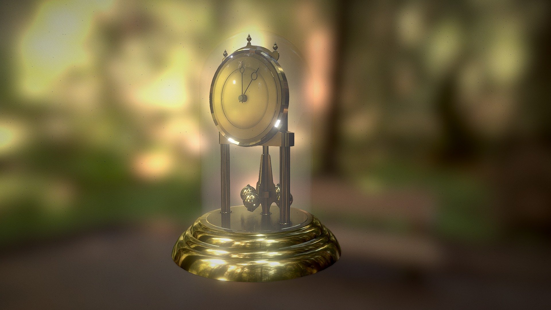 clock - 3D model by fiedisterra [b44e8fe] - Sketchfab