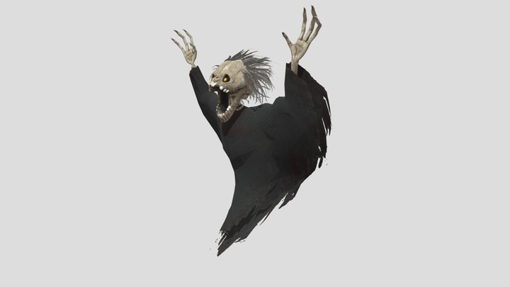 nightmare creature 3 3D Model