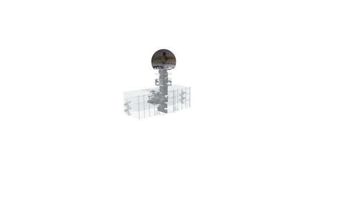 Field Staton Berlin main building 3D scan 3D Model