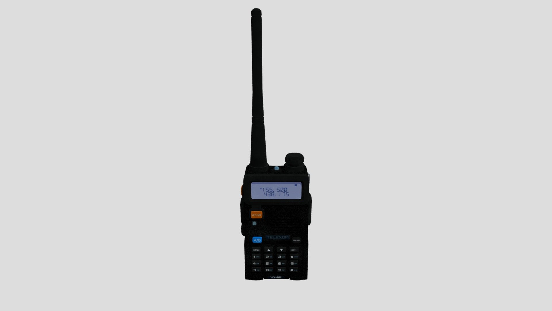 Handheld Portable Radio -Walkie Talkie - Download Free 3D model by Itz ...