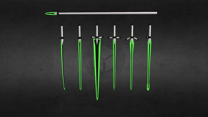 Light Sabers 3D Model