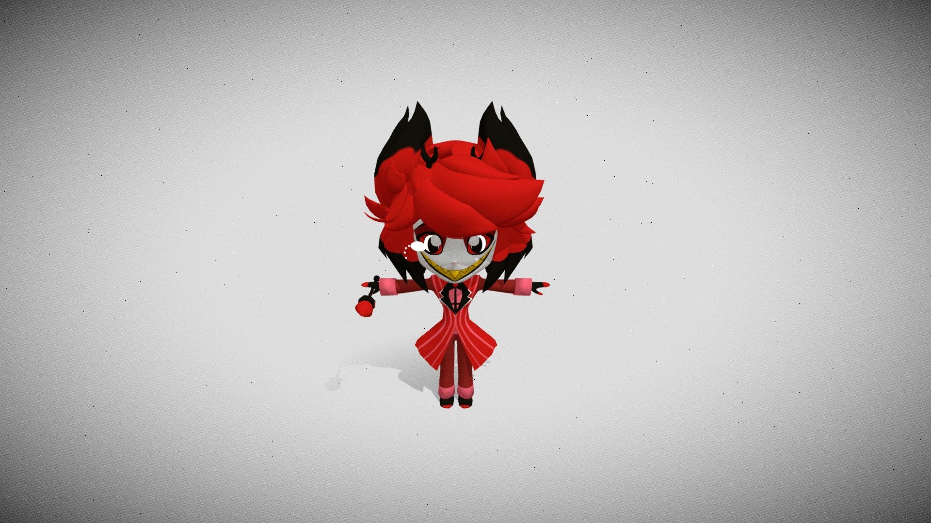 Alastor Chibi Model 3d Model By 2palcyone432hz B450365 Sketchfab 4253