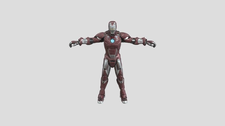 Iron Man Mark 55 – Marvel (Fan Art) 3D Model