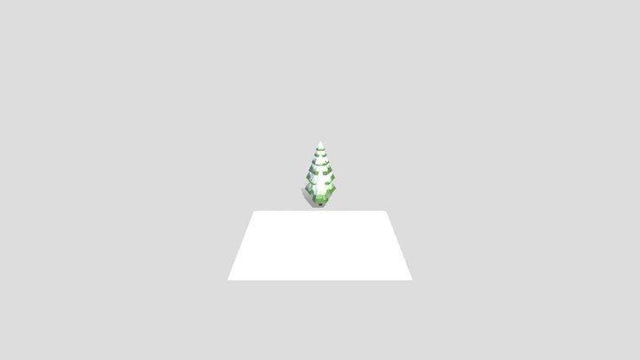 Winter Asset Layout 3D Model