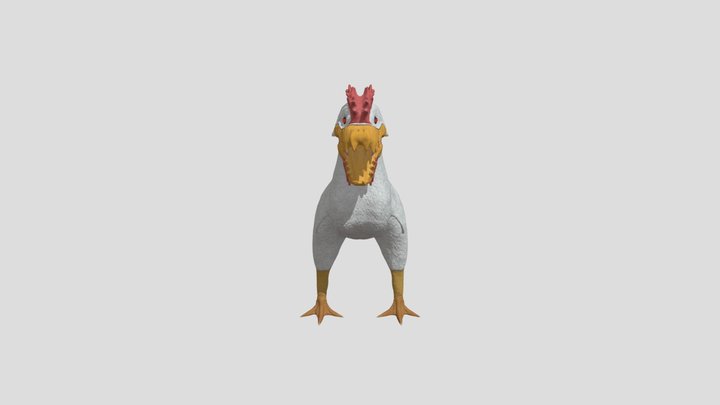 Chicken Momma 3D Model