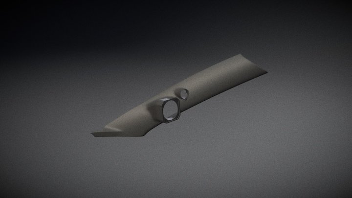 A-pillar for Skoda Fabia 2011 3D Model