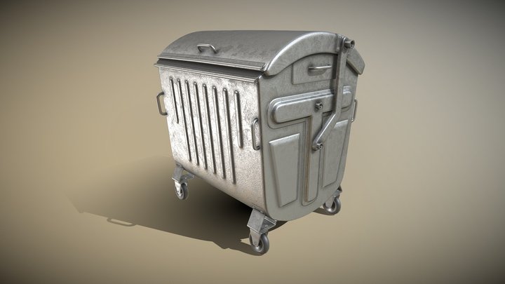 Trash-container 3D models - Sketchfab