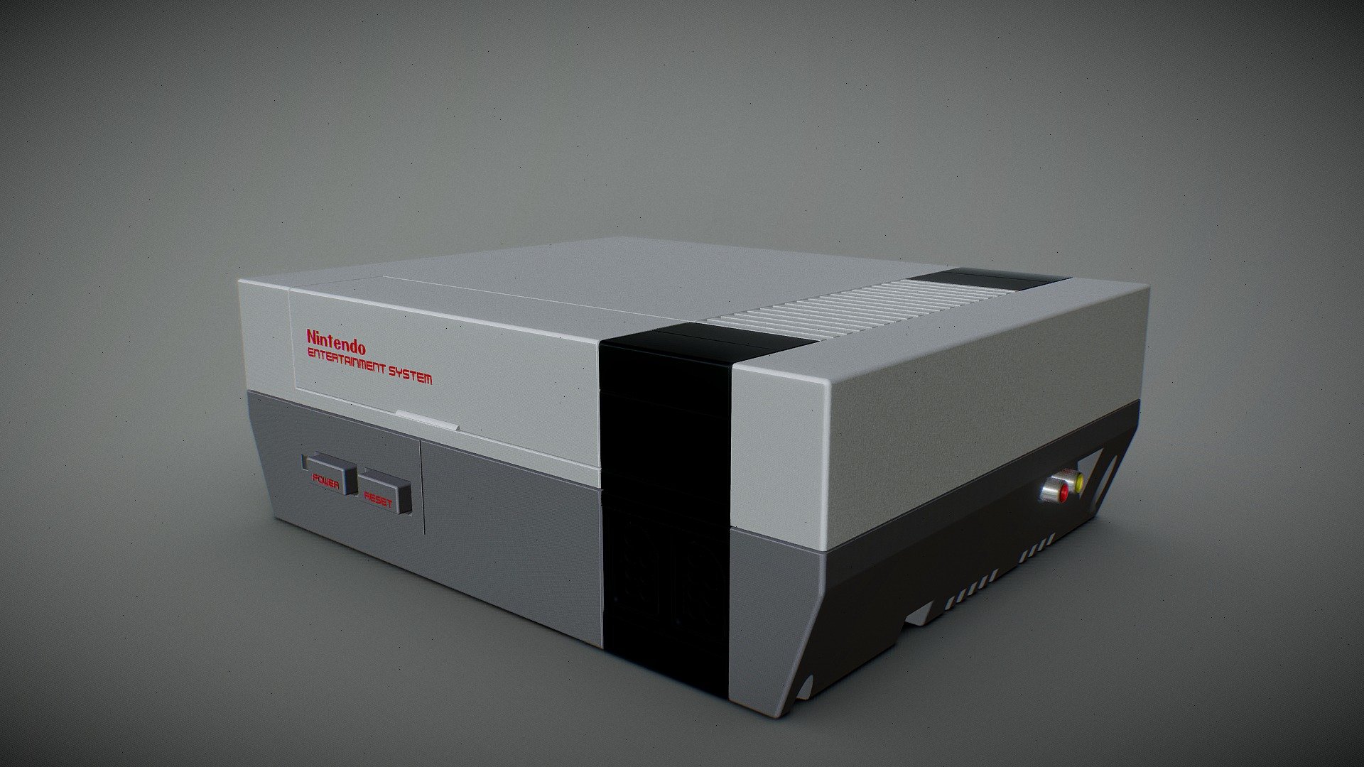 NES 3D model by Krzysztof Wójcik (terminator31377) [b4557de] Sketchfab