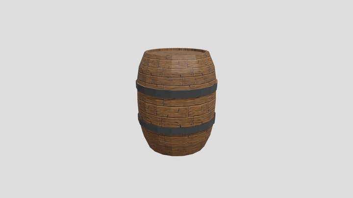 Tunna modell - snm21005 3D Model