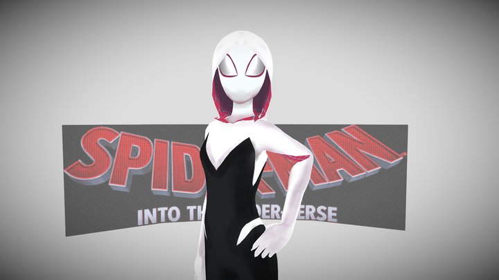 Spider Gwen - SPIDER-MAN: INTO THE SPIDER-VERSE 3D Model