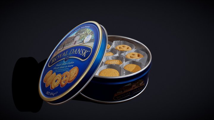 ROYAL DANSK - Cookies 4K 3D Model