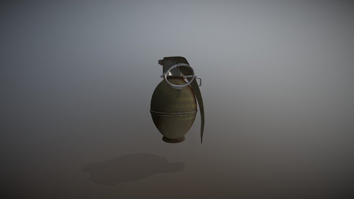 Grenade 3D Model