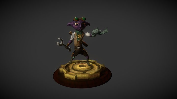 Character Model 1st Year 3D Model