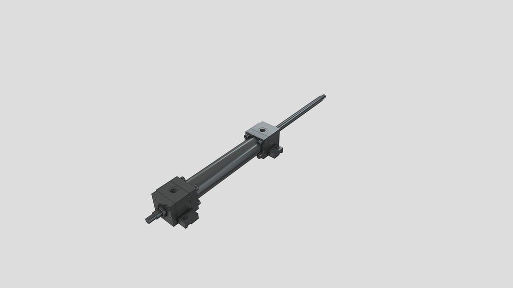 Hydraulic cylinder - mounting type E