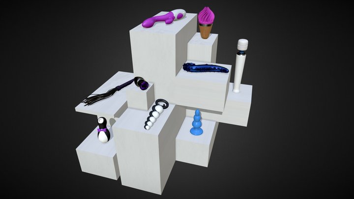 toy stand 3D Model
