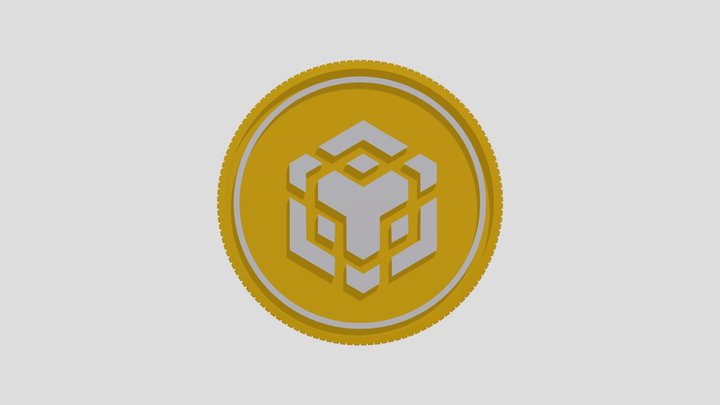 BNB Coin 3D Model 3D Model