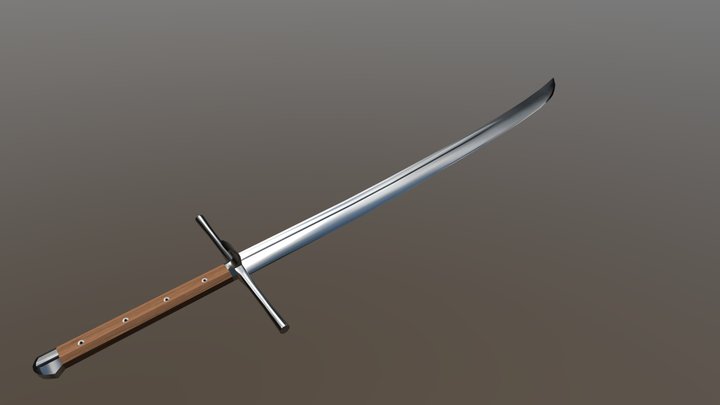 Knetch Kriegsmesser 3D Model