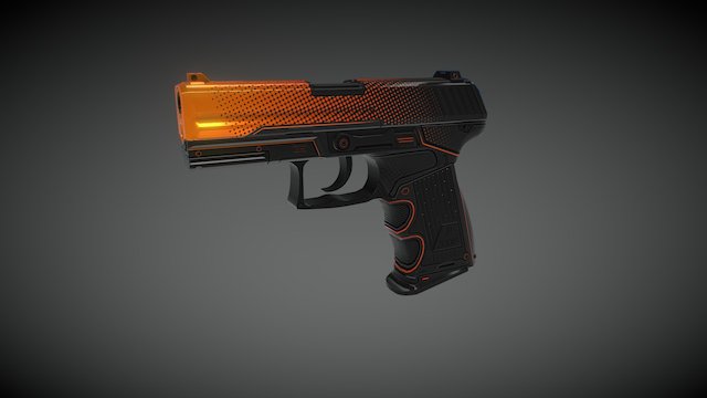 P2000 - DISCORD 3D Model