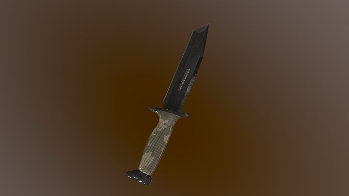 The Big Bad Knife 3D Model