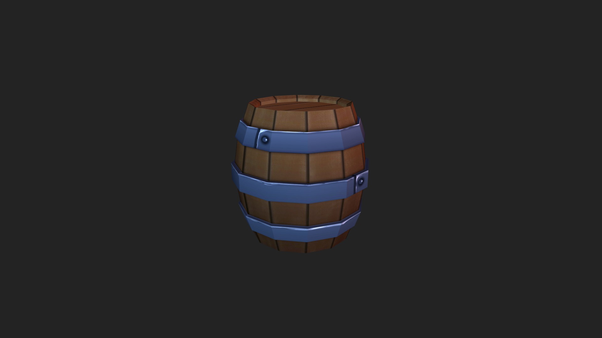 Barrel 2 - 3D model by ConnorMartin [b45d779] - Sketchfab