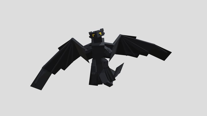Nightfury 3D Model