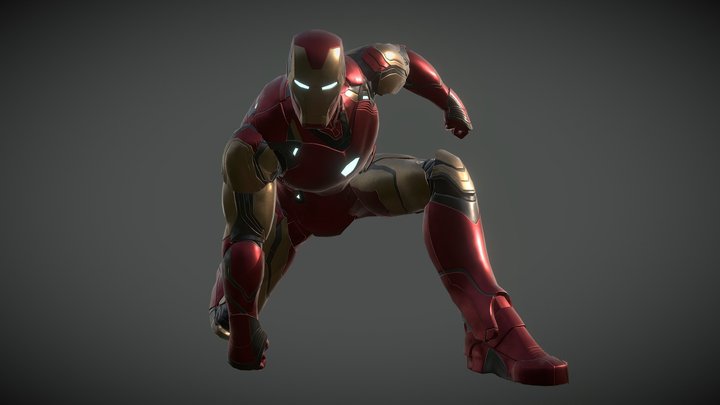 IRONMAN MARK 85 3D Model