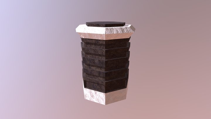 Statue Base 3D Model