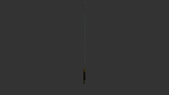 Ring- Pommeled Falchion 3D Model