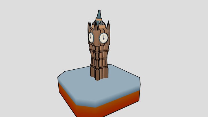 World Landmarks: Britain 3D Model