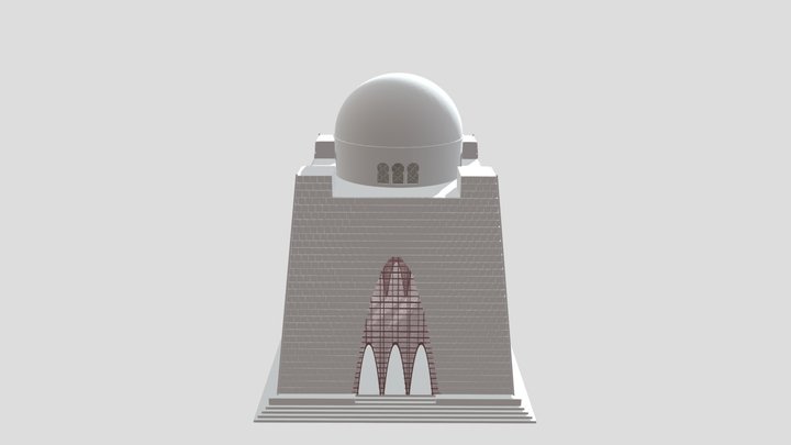 Mazar-e-Quaid 3D Model