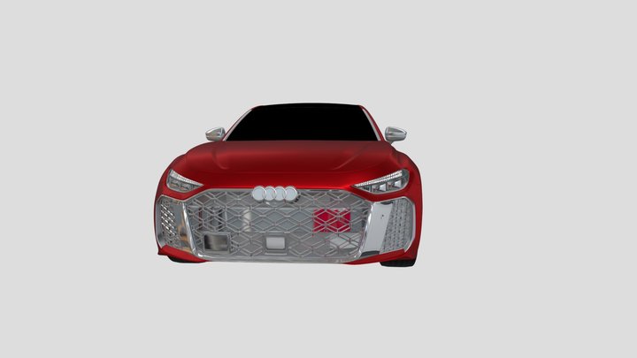2027 Audi RS5 3D Model