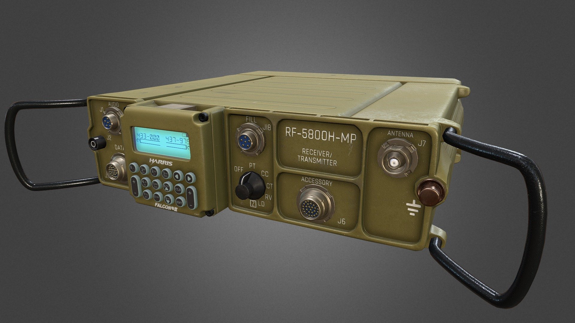 emmer auteur Onderhoud Harris Falcon 2 Military Radio - Buy Royalty Free 3D model by Arbuzz747  (@Arbuzz747) [b460053]