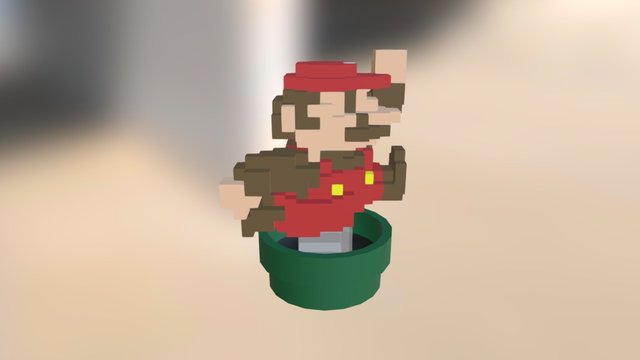 MarioFigur 3D Model
