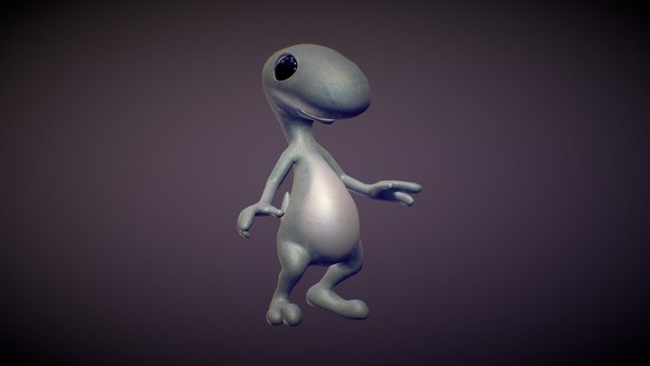 Little Dude 3D Model