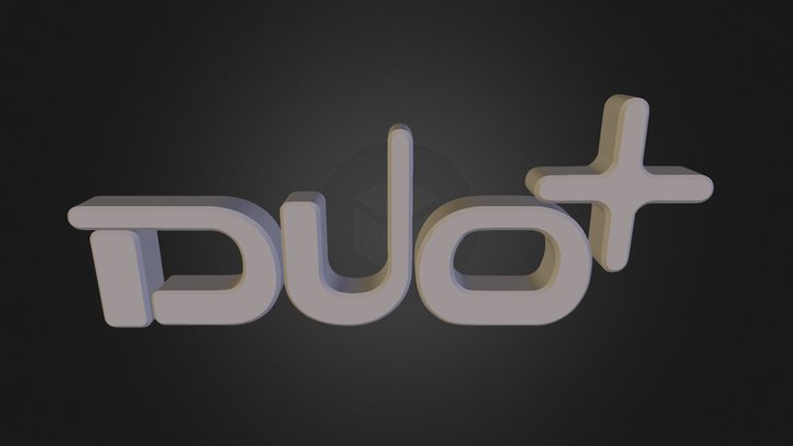 Duomais Logo 3D Model