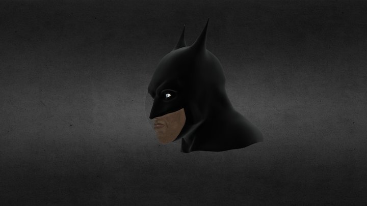 Batman Busto 3D Model