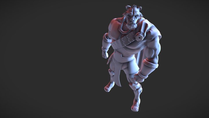 Z Sculpt - Sim'Ba 3D Model