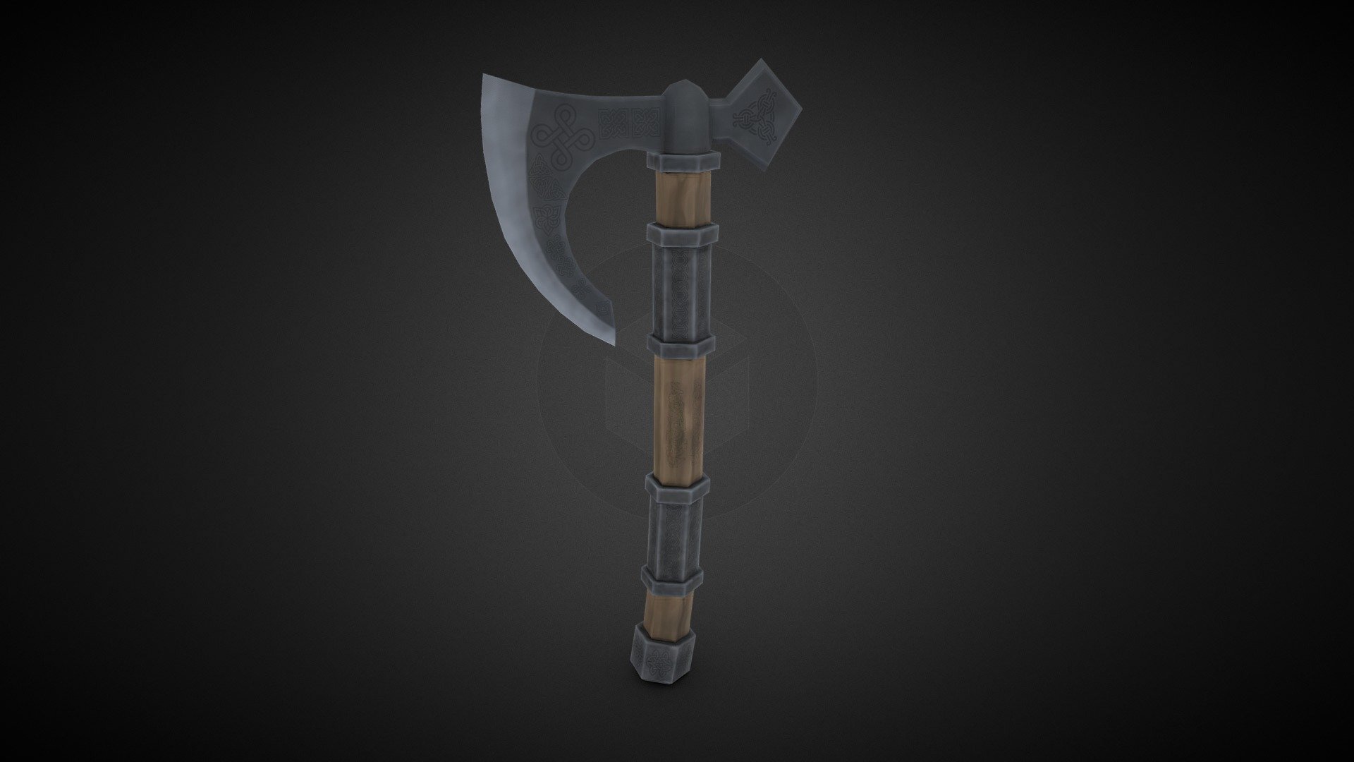 Nordic Axe - Hand Painted / Stylized - Download Free 3D model by Kigha ...