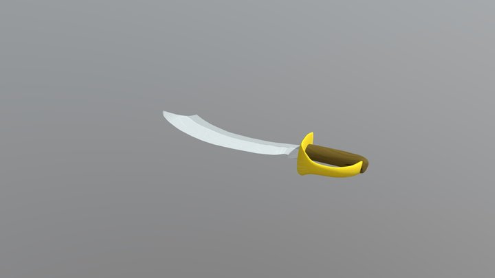 Cutlass 3D Model