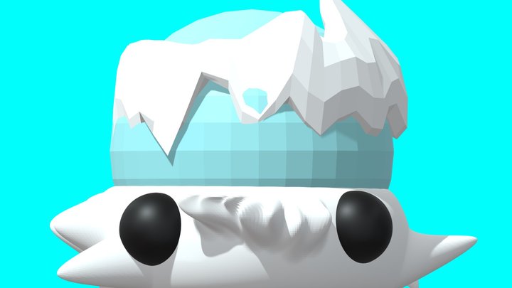 Icey Isdol Blob 3D Model