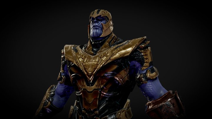 Thanos : The Endgame 3D Model