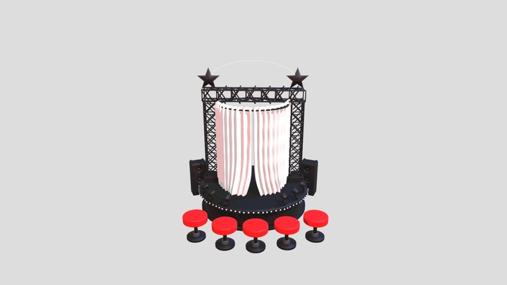 Fnaf_6_piratecove 3D Model