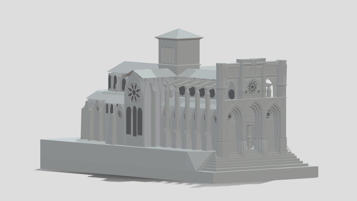 Catedral De Cuenca - Copia 3D Model